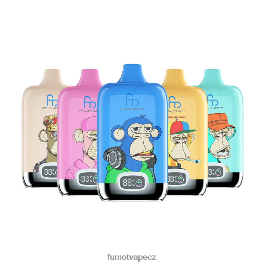 Fumot Digital Box 12000 jednorázový vape pod - 20 ml (1 kus) třešňové bobule B4FVLH124 Fumot Vape Sale