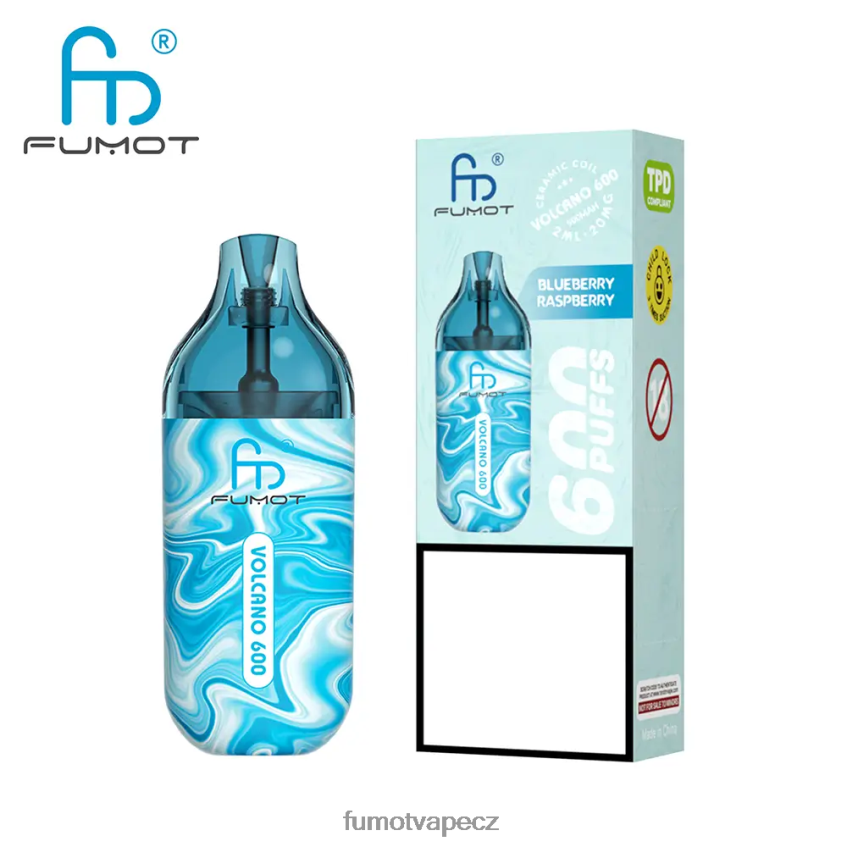 Fumot Volcano Jednorázová vanička kompatibilní s 600 tpd – 2 ml (sada 3 kusů) doktor modrý B4FVLH292 Fumot Cena