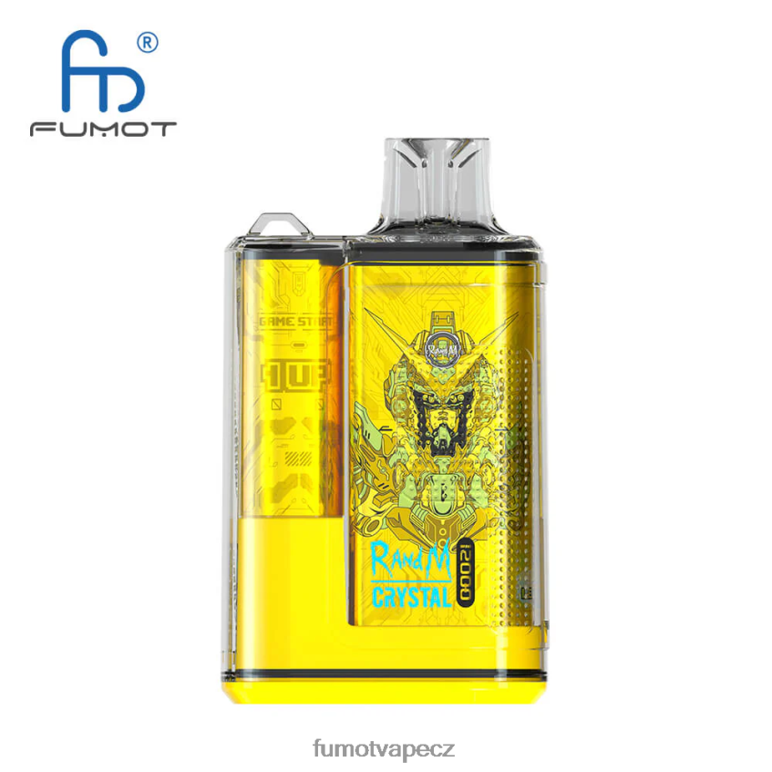 Fumot Crystal 1 kus - 12 000 jednorázových vape boxů 20 ml kiwi mučenka guava B4FVLH269 Fumot Factory
