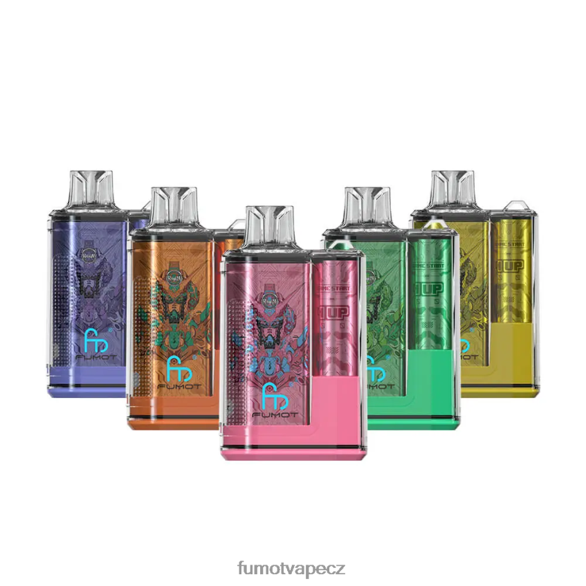 Fumot Crystal 1 kus - 12 000 jednorázových vape boxů 20 ml růžová limonáda B4FVLH275 Fumot Flavors