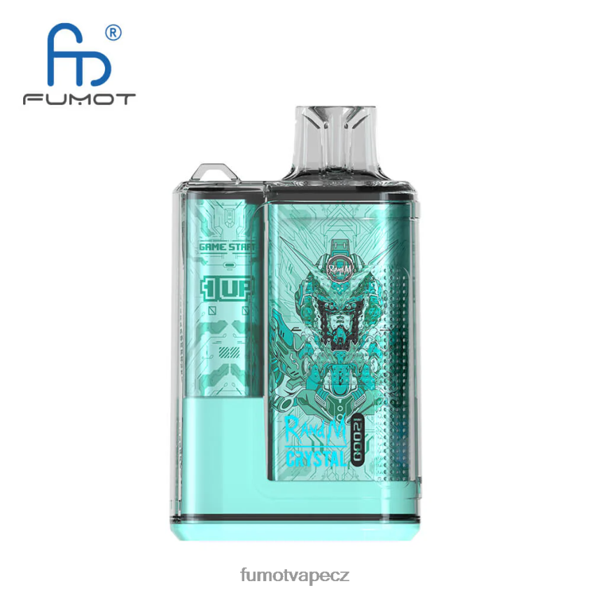 Fumot Crystal 1 kus - 12 000 jednorázových vape boxů 20 ml růžová limonáda B4FVLH275 Fumot Flavors