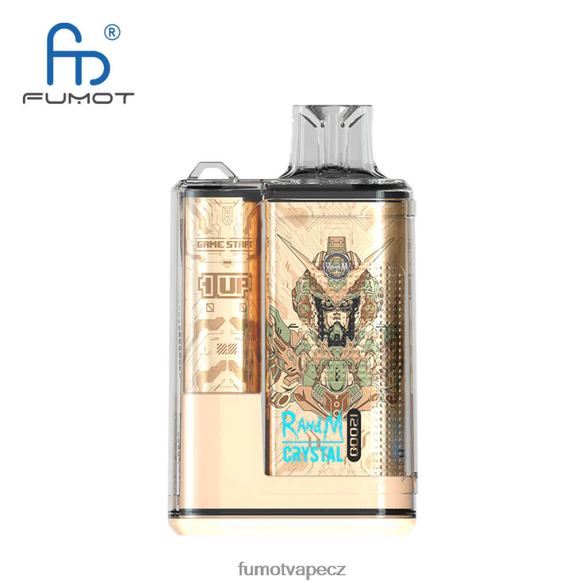 Fumot Crystal 1 kus - 12 000 jednorázových vape boxů 20 ml růžová limonáda B4FVLH275 Fumot Flavors