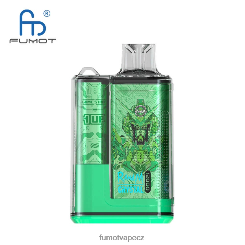 Fumot Crystal 1 kus - 12 000 jednorázových vape boxů 20 ml růžová limonáda B4FVLH275 Fumot Flavors