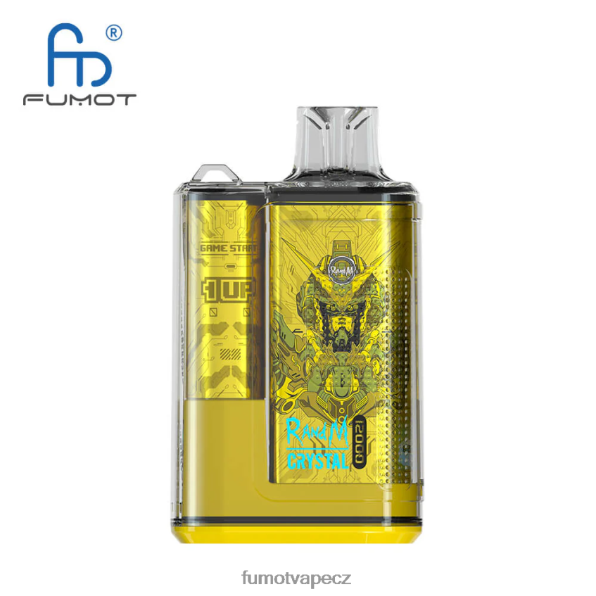 Fumot Crystal 1 kus - 12 000 jednorázových vape boxů 20 ml růžová limonáda B4FVLH275 Fumot Flavors
