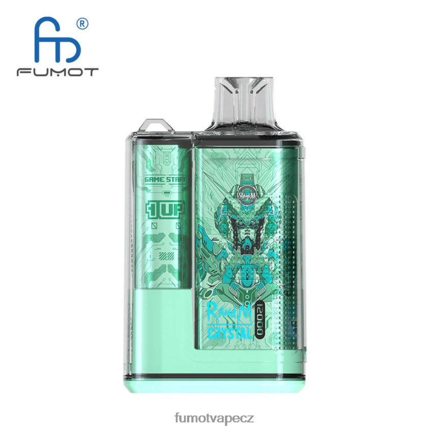 Fumot Crystal 1 kus - 12 000 jednorázových vape boxů 20 ml růžová limonáda B4FVLH275 Fumot Flavors