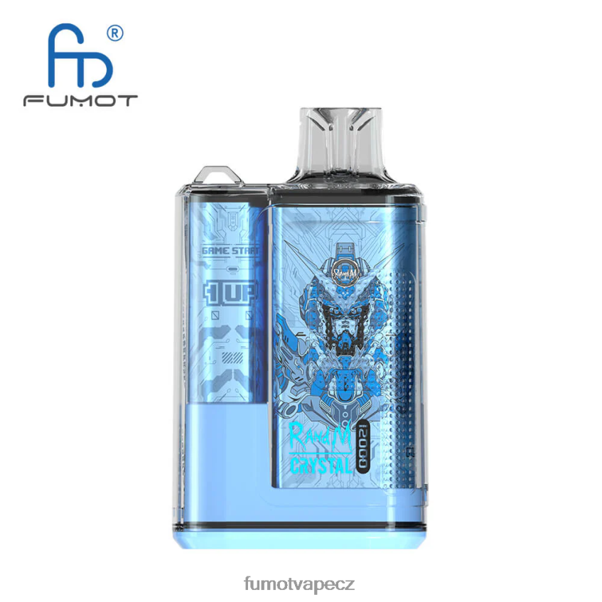 Fumot Crystal 1 kus - 12 000 jednorázových vape boxů 20 ml růžová limonáda B4FVLH275 Fumot Flavors
