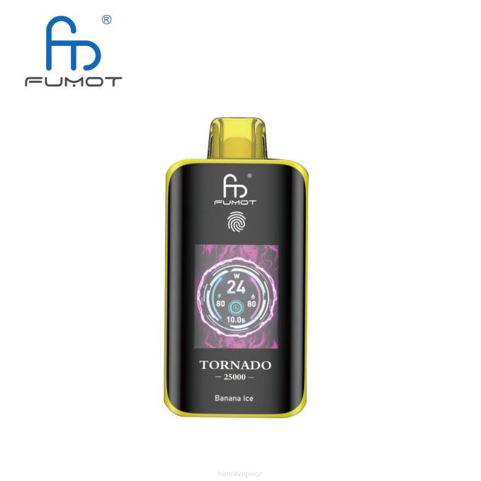 Fumot Tornado 25 000 jednorázových vaků banánový led 8DHX1 Fumot Vape Cz