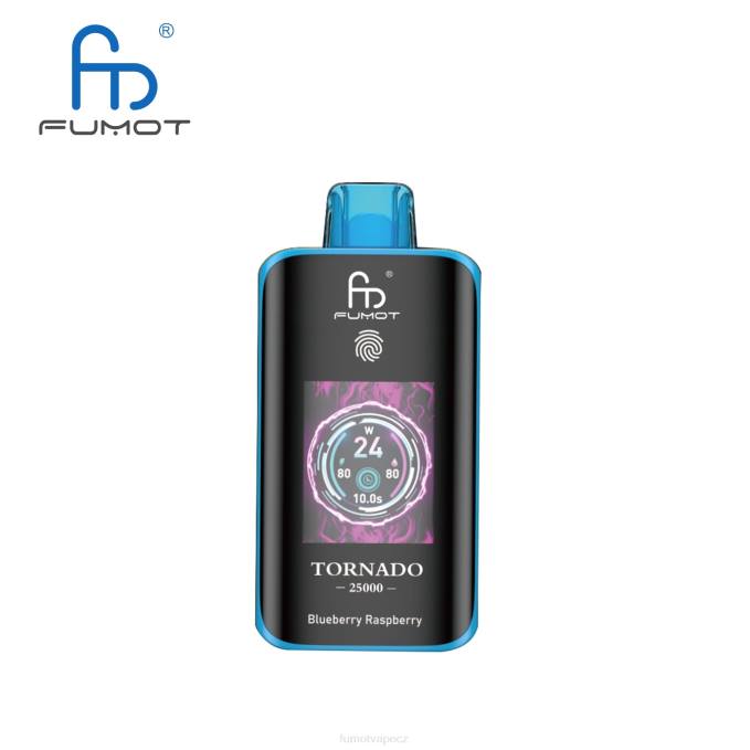 Fumot Tornado 25 000 jednorázových vaků borůvka malina 8DHX3 Fumot Vape Online Shop