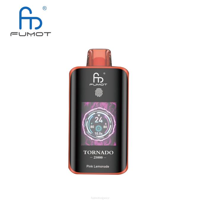 Fumot Tornado 25 000 jednorázových vaků růžová limonáda 8DHX10 Fumot Vape Cz