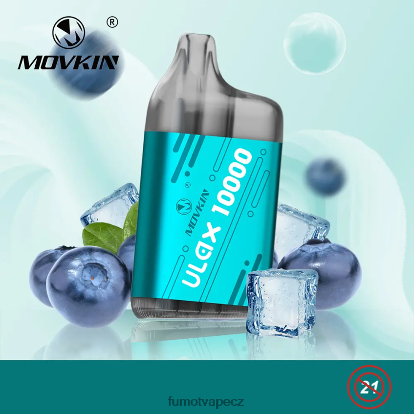 Fumot Movkin Ulax 10 000 jednorázových vapovacích kapslí - 12 ml (1 kus) Gumový medvídek B4FVLH309 Fumot Factory