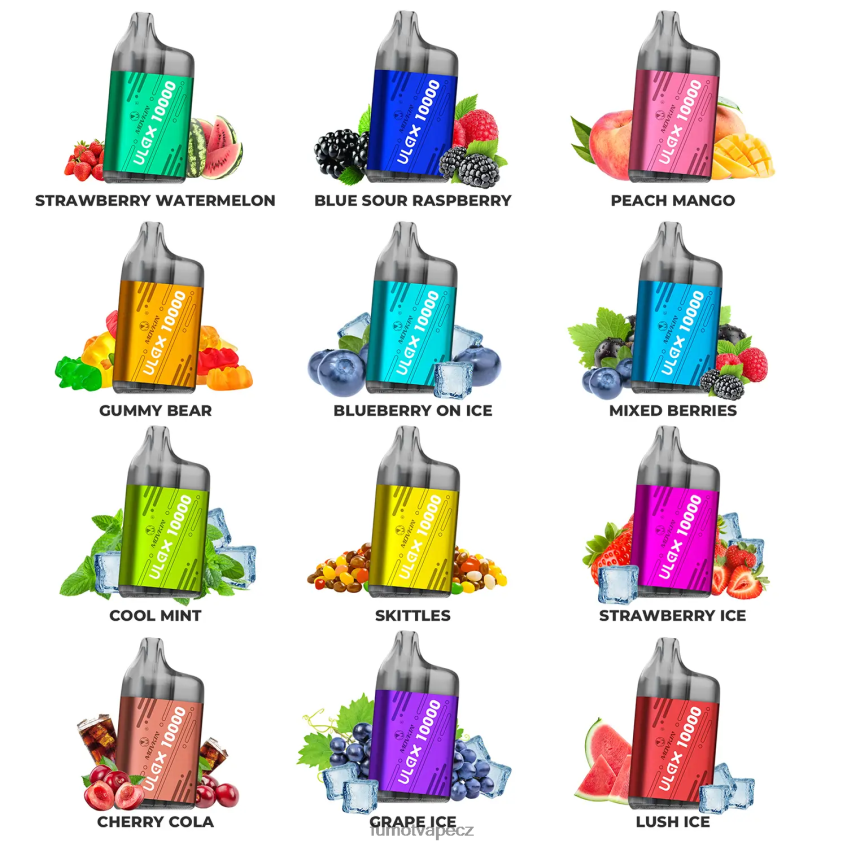 Fumot Movkin Ulax 10 000 jednorázových vapovacích kapslí - 12 ml (1 kus) kuželky B4FVLH313 Fumot Vape Online Shop