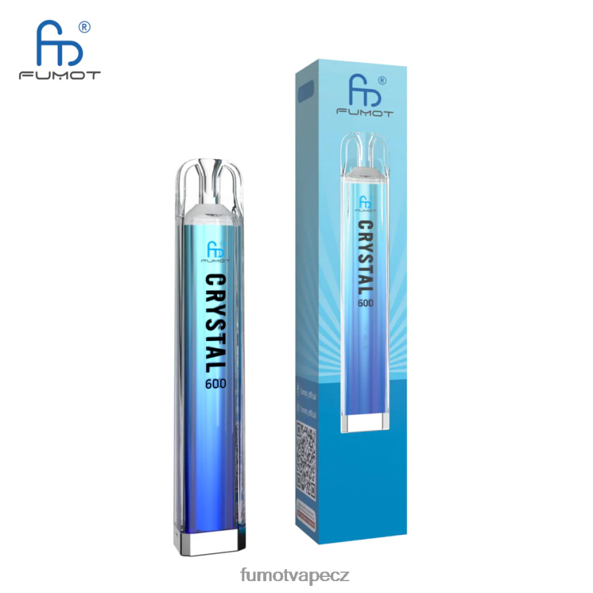 Fumot Crystal 2ml (sada 3 kusů) jednorázová vapka - 600 tpd - kompatibilní třešeň B4FVLH388 Fumot Store