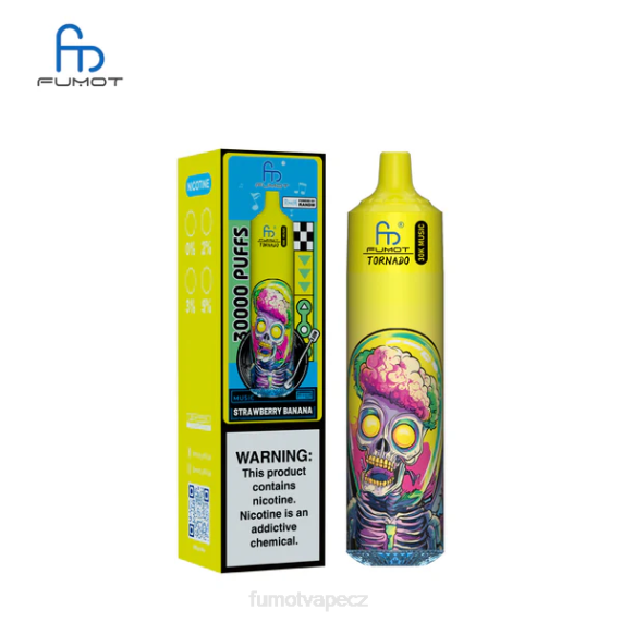 Fumot Flavors - Fumot Tornado 30k hudby jahodový banán 4T2825