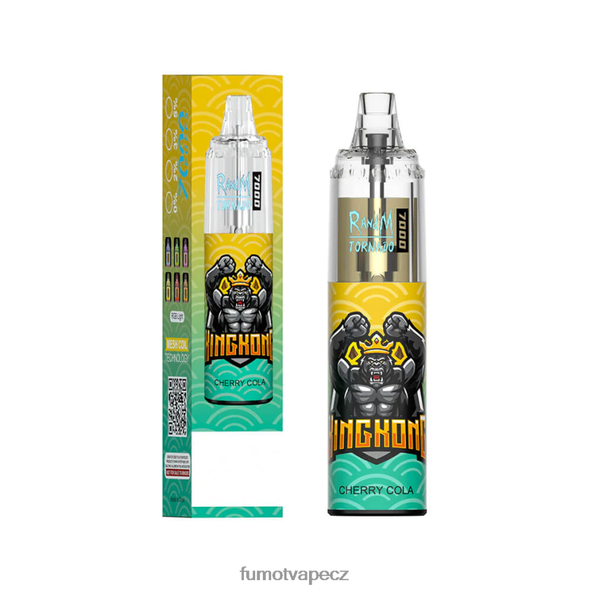 Fumot Tornado 14ml 7000 jednorázové vape pero (1 kus) led z černého rybízu B4FVLH60 Fumot Vape Nicotine