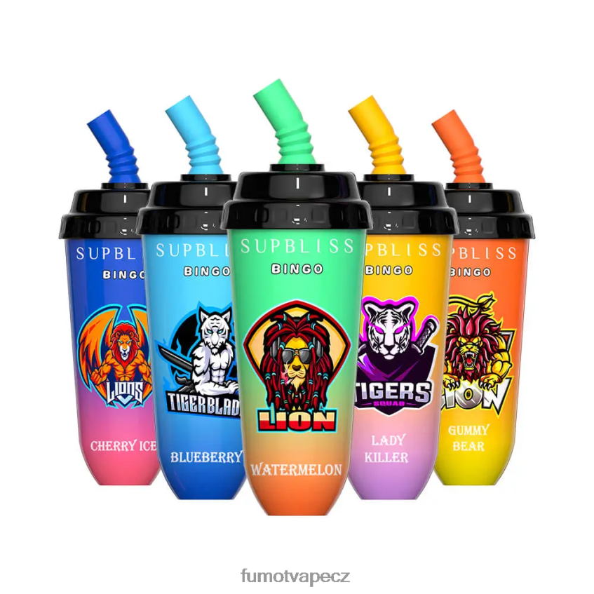 Fumot Supbliss Bingo 8000 jednorázový vape pod přístroj - 16 ml (1 kus) borůvka B4FVLH393 Fumot Vape Online Shop