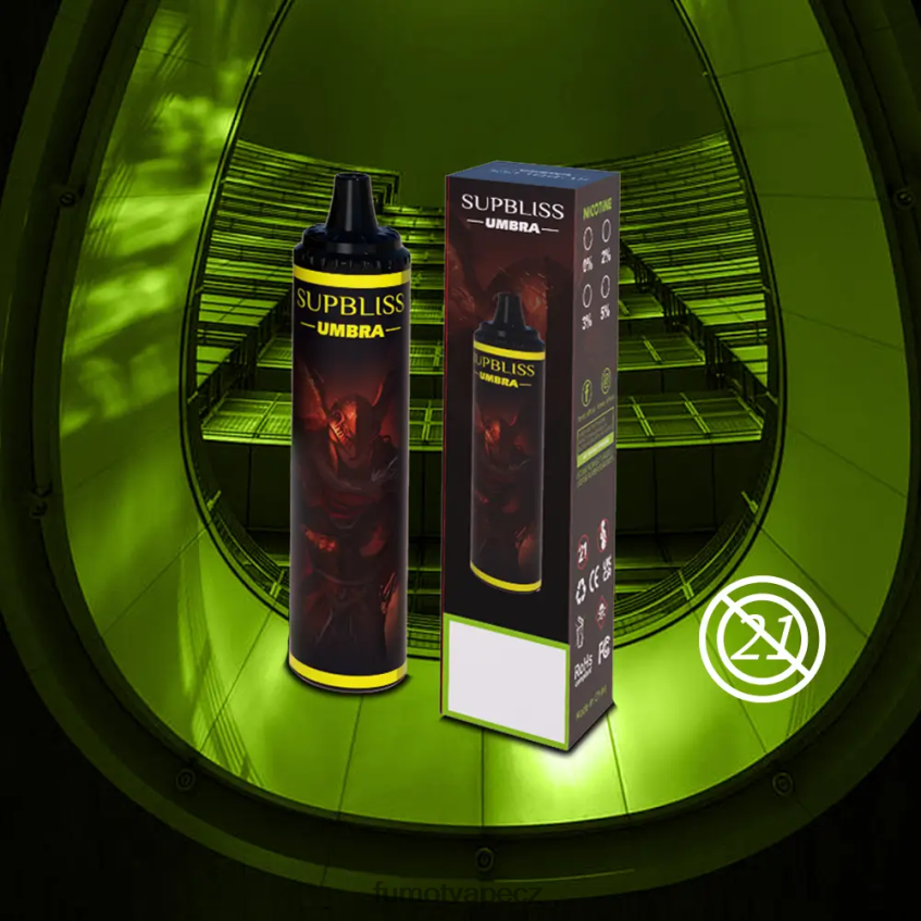 Fumot Supbliss Umbra 10000 (1 kus) jednorázové vape pero - 20ml Dr. modrý B4FVLH477 Fumot Tech