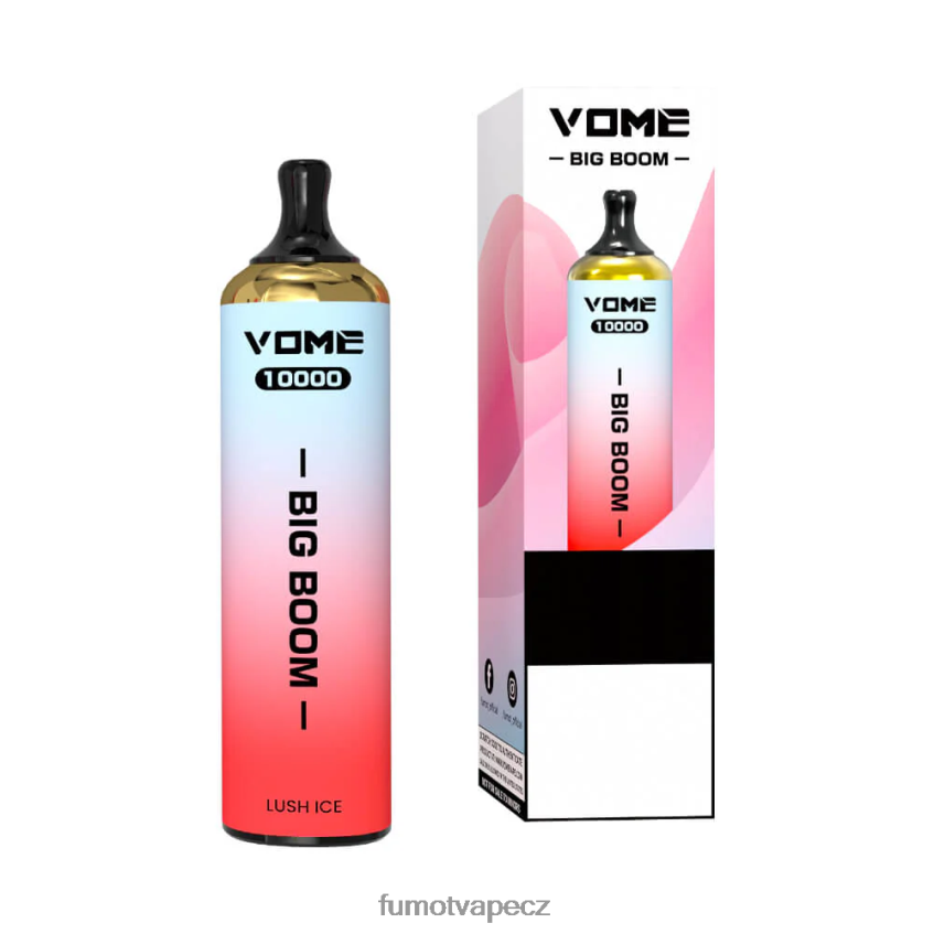 Fumot Vome Big Boom jednorázové vape pero 10000 - 20 ml (1 kus) růžová limonáda B4FVLH447 Fumot Tech