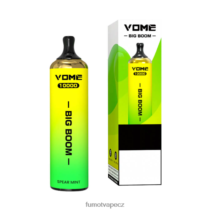 Fumot Vome Big Boom jednorázové vape pero 10000 - 20 ml (1 kus) růžová limonáda B4FVLH447 Fumot Tech