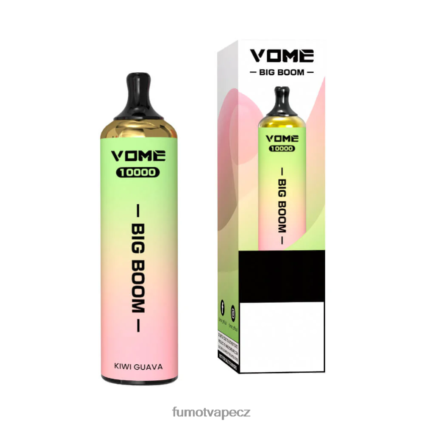 Fumot Vome Big Boom jednorázové vape pero 10000 - 20 ml (1 kus) růžová limonáda B4FVLH447 Fumot Tech