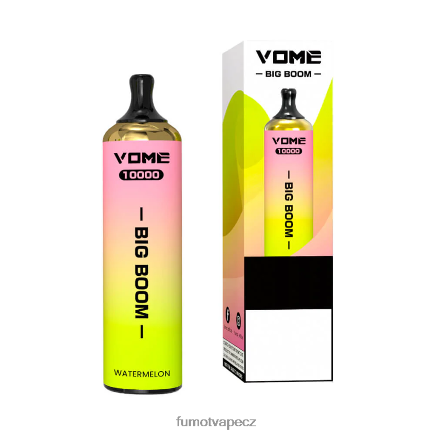 Fumot Vome Big Boom jednorázové vape pero 10000 - 20 ml (1 kus) svěží led B4FVLH449 Fumot Factory